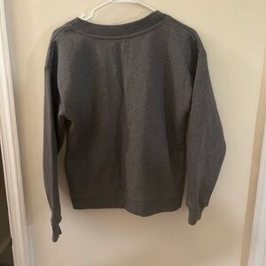Pact Women’s Charcoal Crewneck Sweater